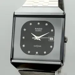 RADO ラド— 111.0348.3 セラミック ブラック文字盤 クオーツ - メルカリ