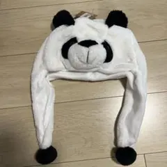 パンダデザイン フリース帽子
