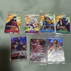 セブンイレブンワンピース カードゲーム ７種セット