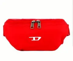 DIESEL WALLACE Dロゴ ウエスト バッグ ボディバッグ レッドのサムネイル