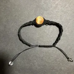タイチンルチルクォーツ マクラメ編みブレスレット キャッツアイ 太陽