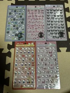 【新品・正規品】ボンボンドロップシール　サンリオ　5種類セット