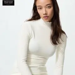 【新品】UNIQLO ユニクロ 極暖ヒートテックカシミヤブレンドリブハイネックT