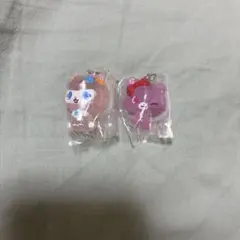 ジュエルペットめじるしアクセサリー2点セット　ガーネット　エンジェラ