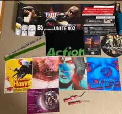 ①B'z Party 稲葉浩志松本孝弘 FYOP カイロ amazonメガジャケ