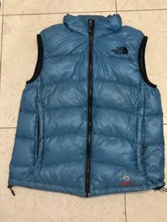 キルティングジャケット 水色