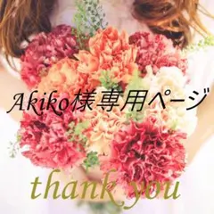 Akiko様専用ページ
