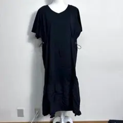 Laveange　ワンピース　黒　サイズ3L　F003のサムネイル