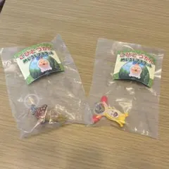 こびとづかん めじるしマスコット　ベニキノコビト・ホトケアカバネ2個セット