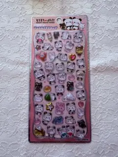 (国内正規品)ストーン付き　ジュエルプチドロ　もちもち♡ぱんだシール