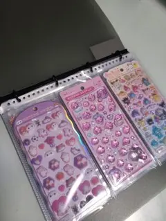 シール収納　リフィル　A4　ボンボンドロップシールパッケージごとそのまま入る