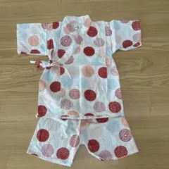 甚平　キッズ　100 女の子　和ごころじんべい　夏祭り