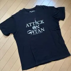 進撃の巨人　 Tシャツ XL ブラック
