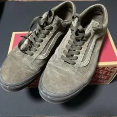 VANS オールドスクール　(SUEDE/CANVAS)DK EATH/GM
