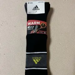 アディダス　パイル靴下　2足　21-23