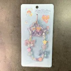 新品 サンリオ キキララ 星空のエンジェル ストラップ リトルツインスターズ