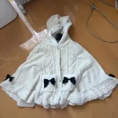axes femme POETIQUE カーディガン ポンチョ 裏着毛