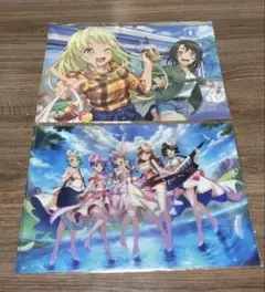 バンドリ クリアファイル 2点セット
