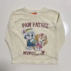 パウパトロール ロンT 110cm 右袖口に薄いシミ