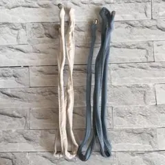 ワイヤーポニー レザー調 2本セット