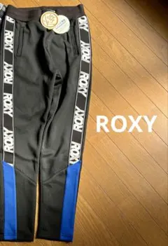 新品未使用タグ付 ROXY スウェットパンツ ブラック