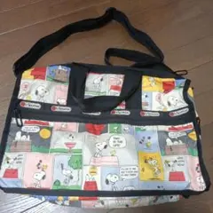 スヌーピー　レスポ　コラボ　ショルダーバッグ　旅行のサムネイル