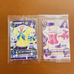 復刻 アイカツ！カード 霧矢あおい 神崎美月 セブンイレブン