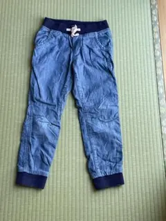 H&M デニムブルー ロングパンツ US 6Y