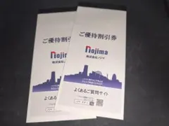 ノジマ nojima 株主優待券 (10%割引×50枚)