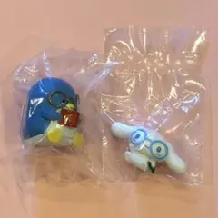 めがねっこちゃんフィギュア　サンリオ　タキシードサム　シナモロール