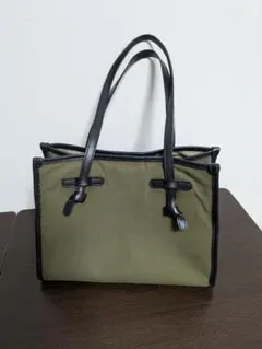 GIANNI CHIARINI マルチェッラ　トートバッグ　オリーブグリーン