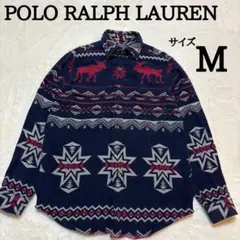 ラルフローレン　POLO RALPH LAUREN ネイティブ柄シャツ　サイズM