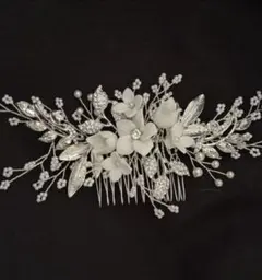 結婚式　ウェディング　ヘッドドレス　ブライダル