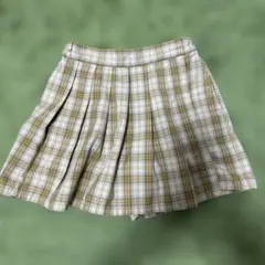 【まとめ買いお値引き可能】UNIQLO チェック　キュロット130㎝