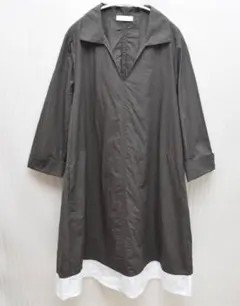 美品】センソユニコ io comme io チェック柄 シャツワンピース - メルカリ