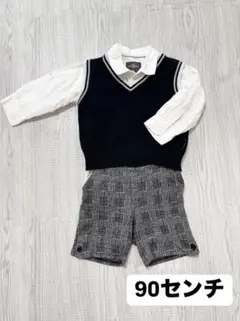 コムサデモード　男の子　フォーマルセット　90 着画あり