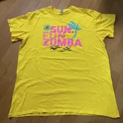 ZUMBA 半袖 Tシャツ イエローのサムネイル
