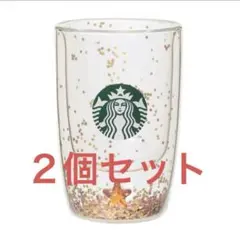Starbucks ホリデー2025ダブルウォール耐熱グラススター355ml