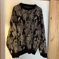 BEAMS HEART パターンニットセーター Lサイズのサムネイル
