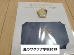 嵐のワクワク学校2019　復刻版　校章ピンバッジ　HeySayJUMP