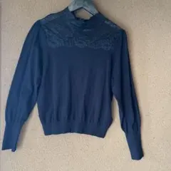 STRAWBERRY-FIELDS黒ニットMサイズ