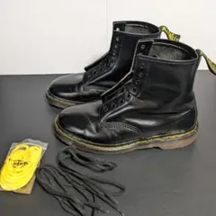 Dr.Martens 8ホールブーツ UK7　マーチン イエローステッチ 90s
