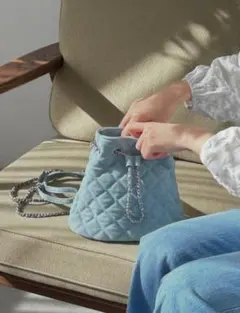 にじさまflowerノベルティ　キルティングリュック