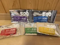 嵐 5×20 アクリルプレート チャーム 5色セット