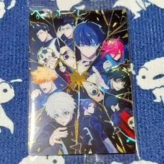 ブルーロック ウエハース ビジュアルカード レア SR 箔押し ホロ