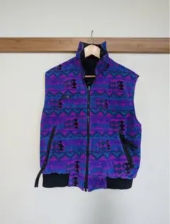 Columbia リバーシブルフリースベスト