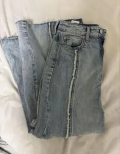 ローリーズファーム　デニムタイトスカート Mサイズ ライトブルー