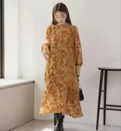 kastane ベロアオパールワンピース　オケージョンワンピース