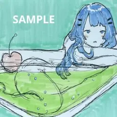 手描きイラスト オリジナル はがきサイズ - メルカリ