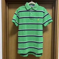 Polo by Ralph Lauren 緑 ストライプ ポロシャツ